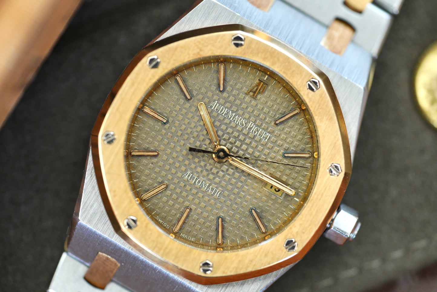 (15000SA) Audemars Piguet Royal Oak 33mm Automatic Tropical Dial
