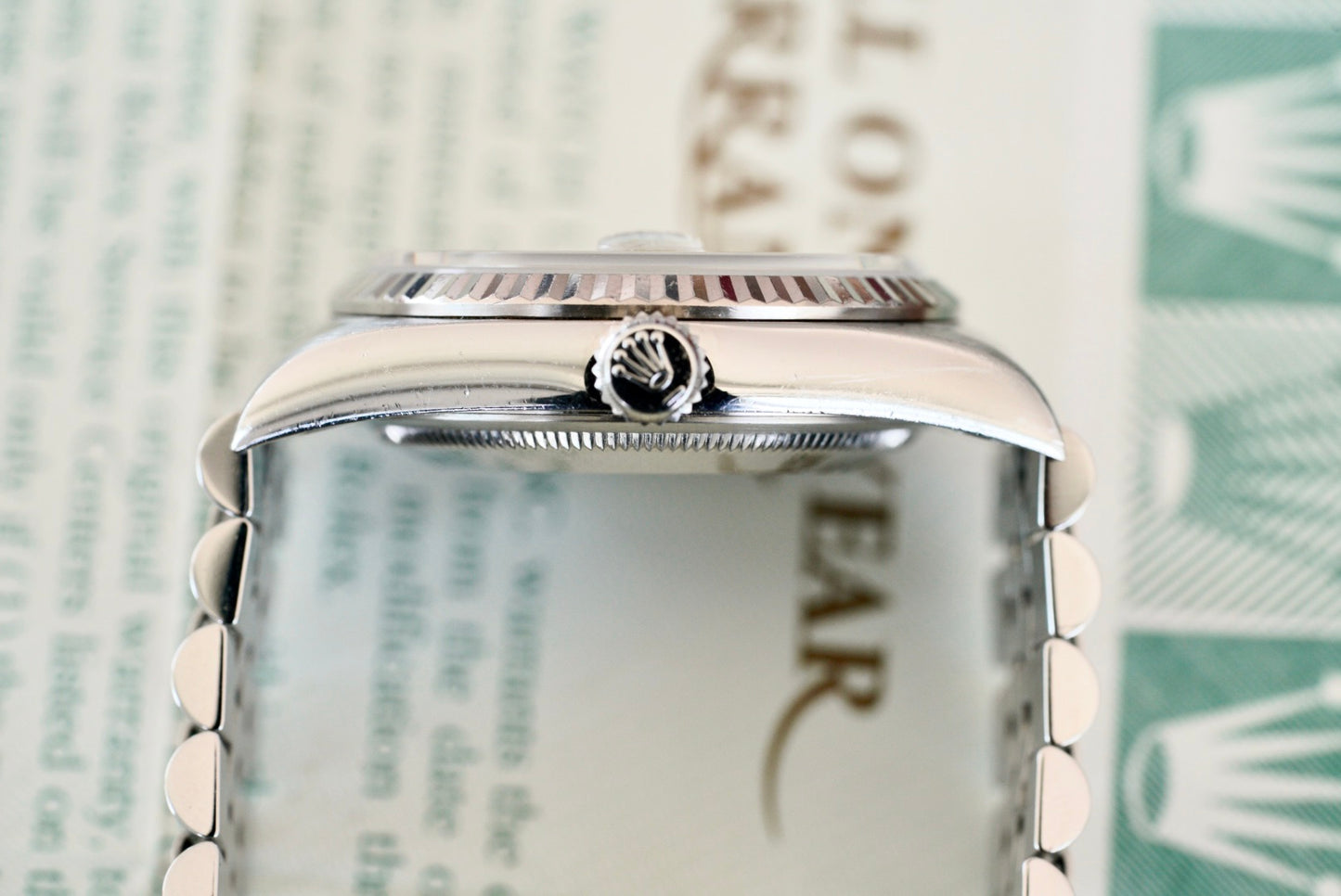 (16234) 1999 Rolex Datejust 36mm ‘Rhodium Roman’