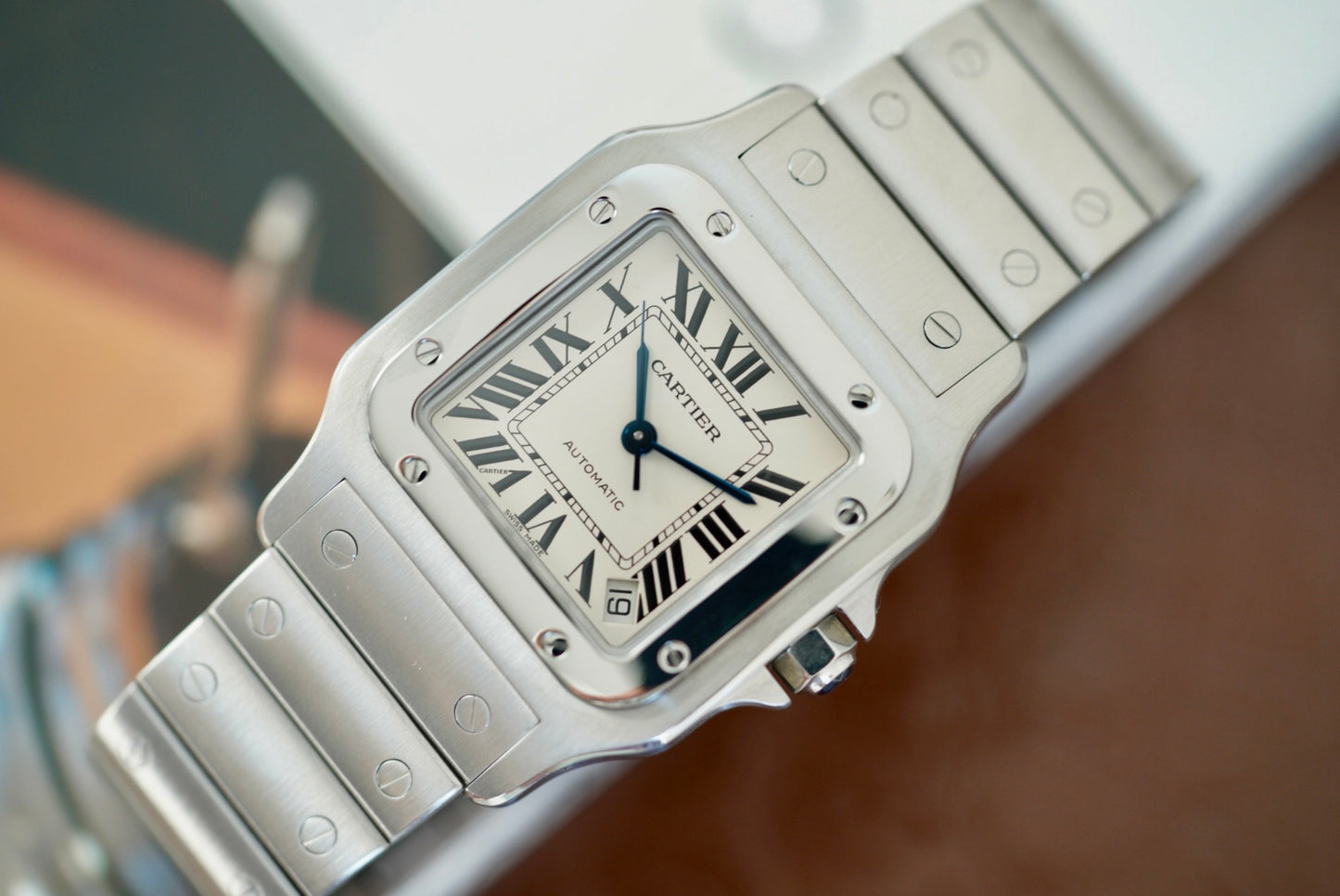 (W20098D6) Cartier Santos Galbée XL 2823