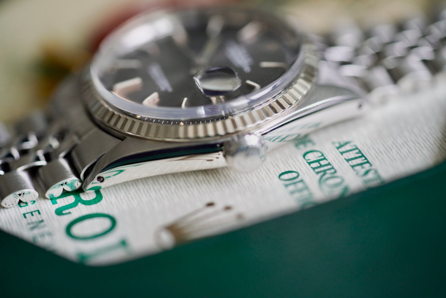 (1601) 1970 Rolex Datejust 36mm Grey Dial