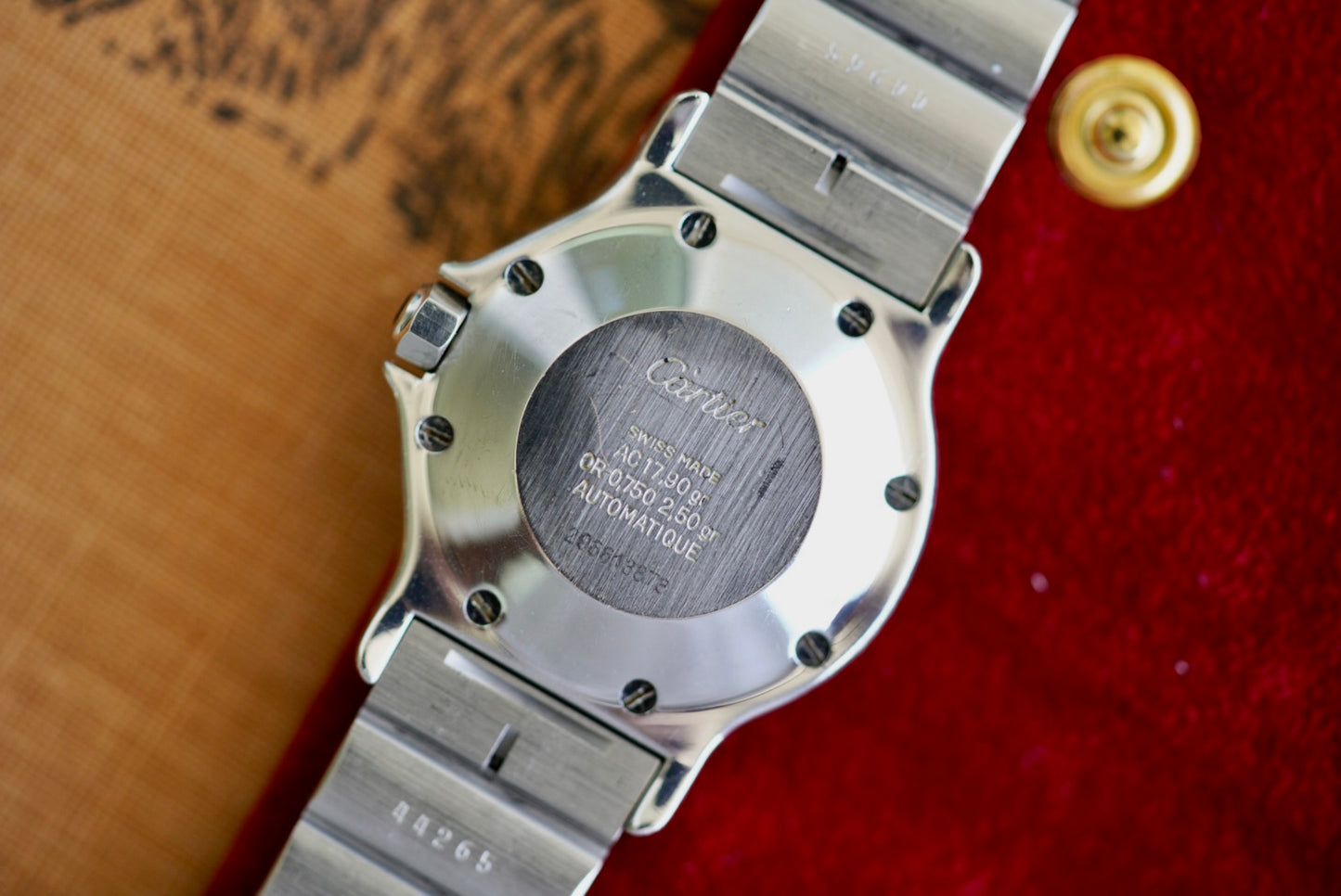 (2966) Cartier Santos Octagon 30mm Automatic