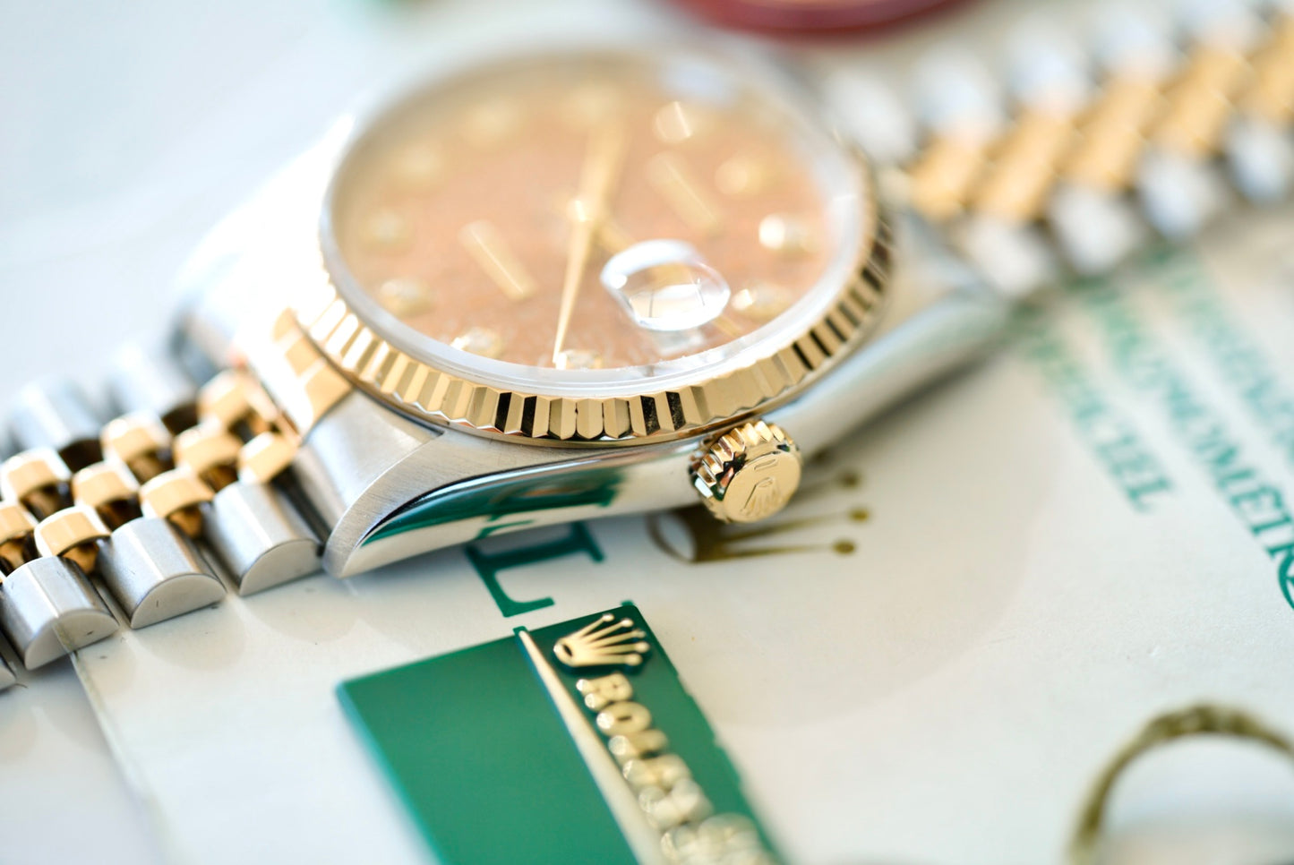 (16233) 1994 Rolex Datejust 36mm Silver Anniversary Diamond Dial