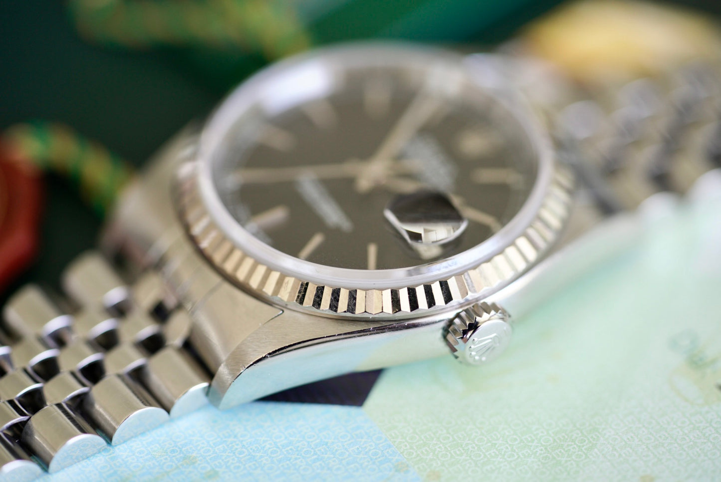 (16234) 2004 Rolex Datejust 36mm Black Dial