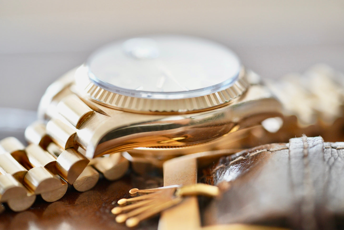 (18038) 1980 Rolex Day-Date 36mm Spanish Day Wheel