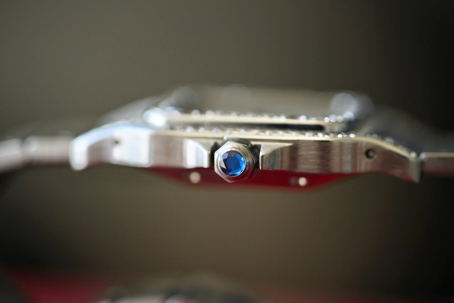 (2960) Cartier Santos Carrée White Dial Large