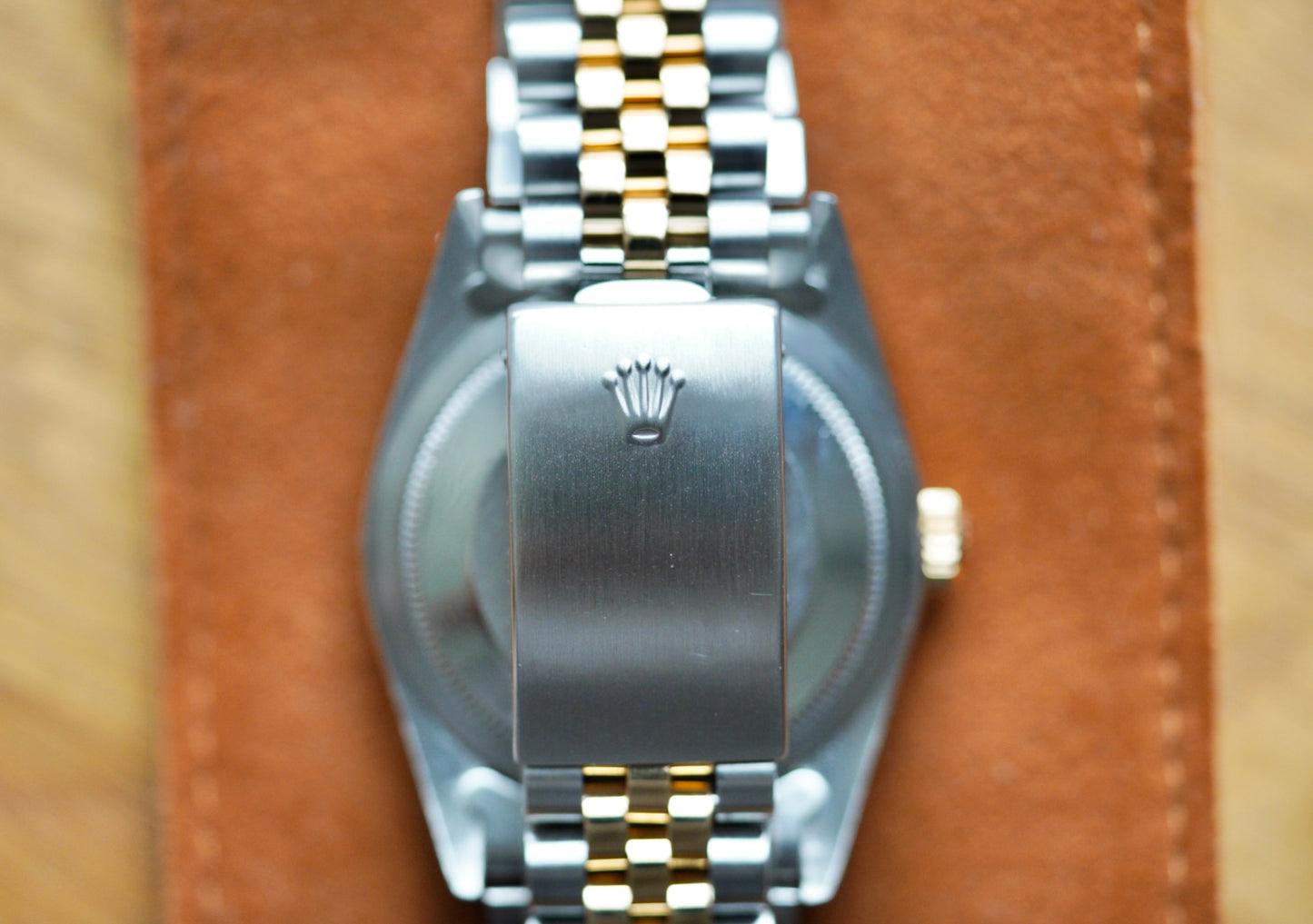 (16233) 1990 Rolex Datejust 36mm Blue Dial