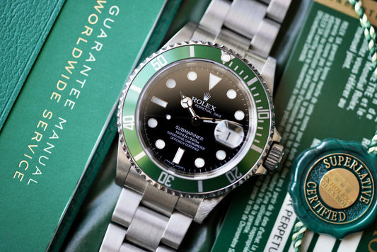 (16610LV) Rolex Submariner ‘Kermit’
