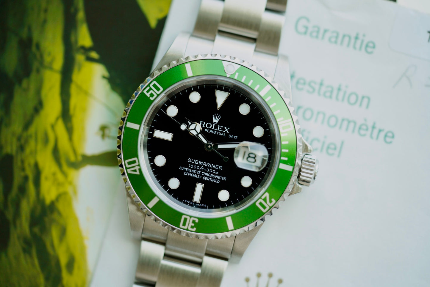 (16610LV) 2006 Rolex Submariner ‘Kermit’ 40mm