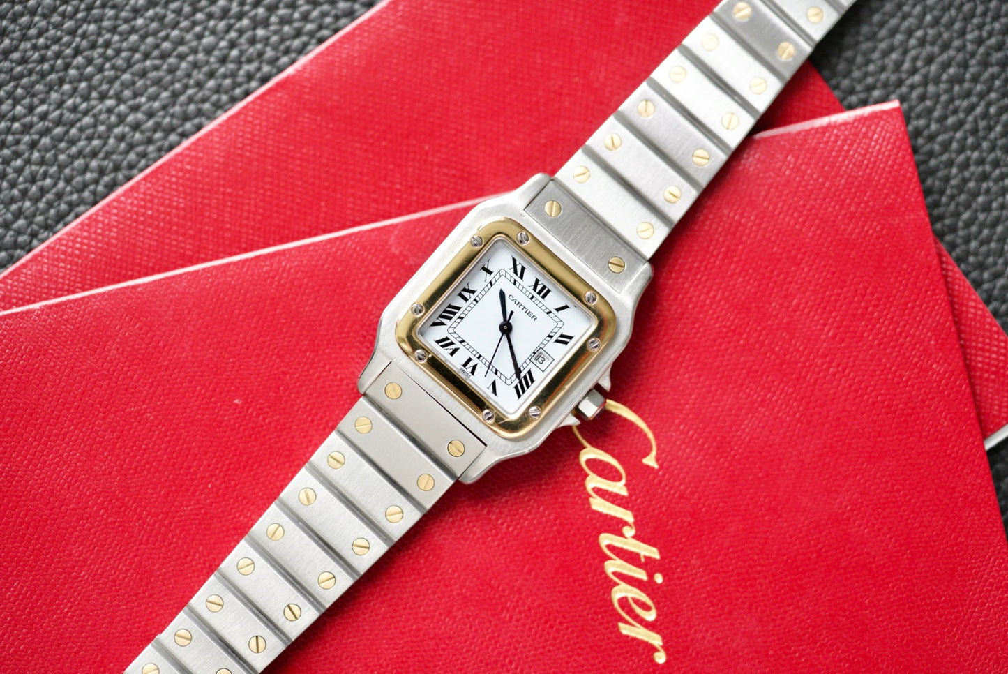 (2961) Cartier Santos Carrée White Dial